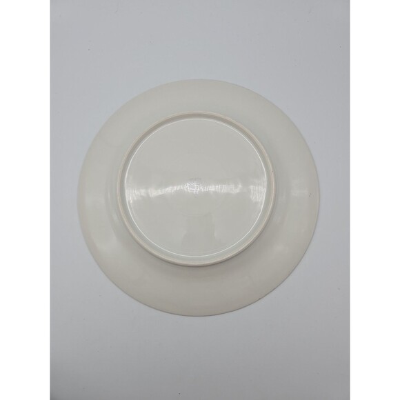 Rorstrand Sweden Porcelain #521 Scalloped Dinner Plate Gold Ribbon Pattern - Picture 2 of 6